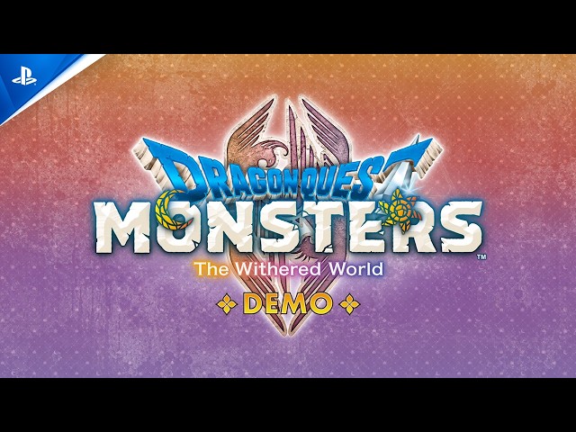 Dragon Quest Monsters: The Withered World - Demo Trailer | PS5 Games