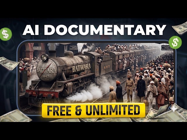 AI Documentary Video Full Tutorial ✅ | Free Tools, No Watermark!