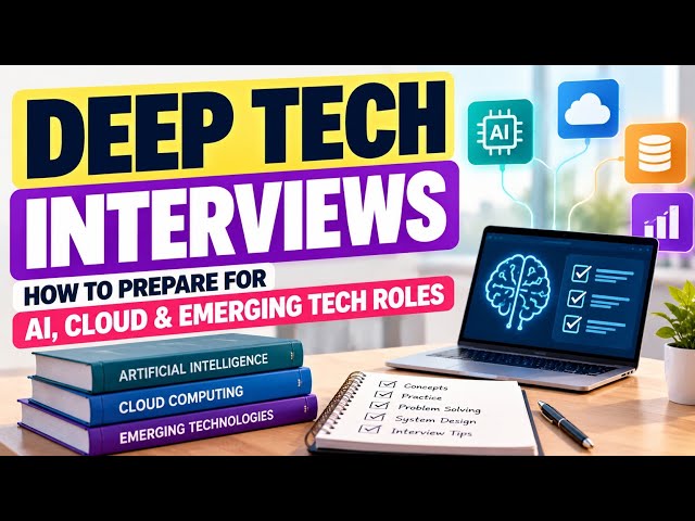 Deep Tech Interviews | How to Prepare for AI, Cloud & Emerging Tech Roles | Uplatz