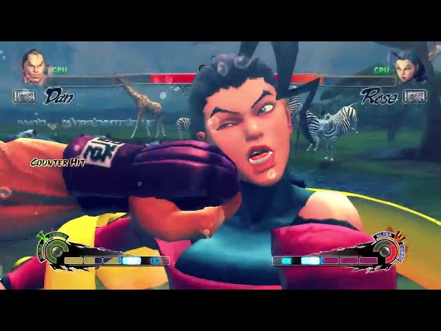 ULTRA STREET FIGHTER IV (PS4 PRO) ДЭН ПРОТИВ РОУЗ 24.09.26 #игры #ultrastreetfighteriv #ps4pro #c...