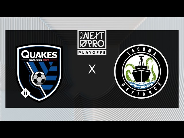 MLS NEXT PRO: Western Conference Play-In Rd: Earthquakes II vs Tacoma Defiance | 10.11.26
