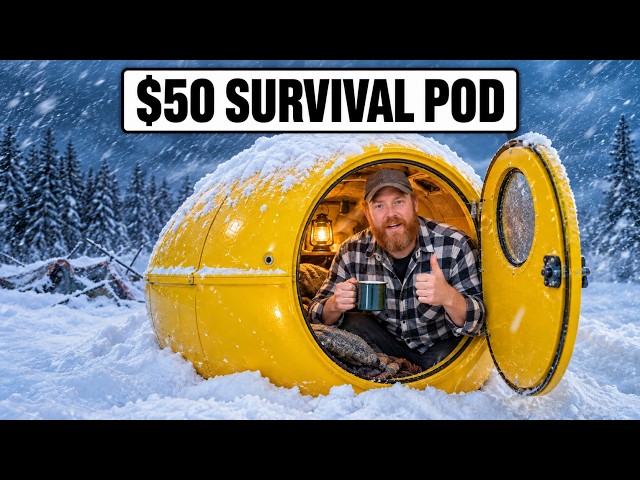 This Survival Pod Could Save Your Life When a Blizzard Knocks Out the Grid