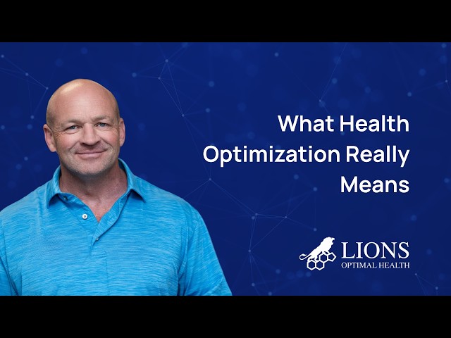 What Health Optimization Really Means?