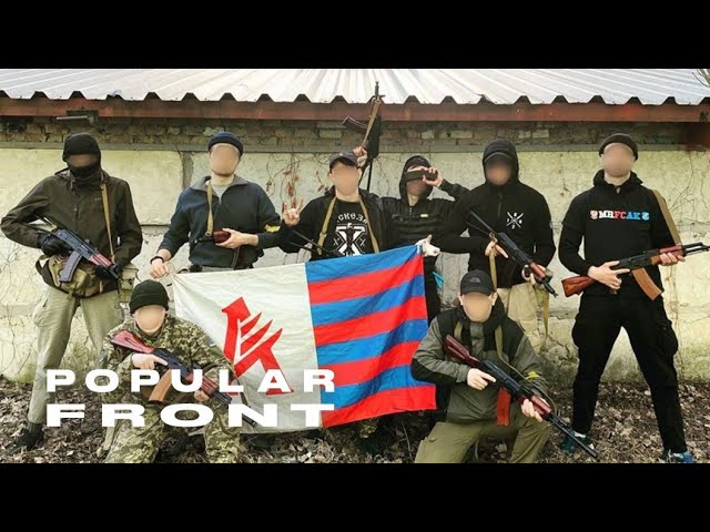 Ukrainian Anti-Fascist Hooligans Fight Against Russia's Invasion