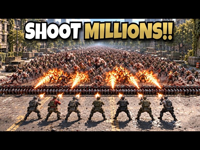 A Game About Mowing Down MILLIONS of Zombies and It's REALLY SATISFYING!