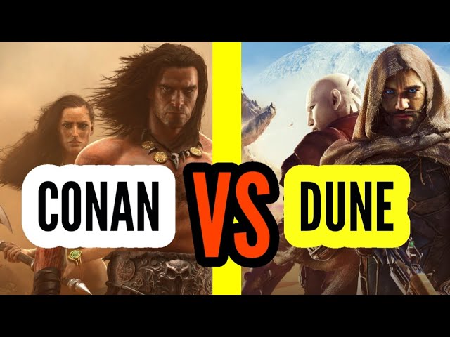 Conan Exiles VS Dune Awakening ! #duneawakening #conanexiles #funcom