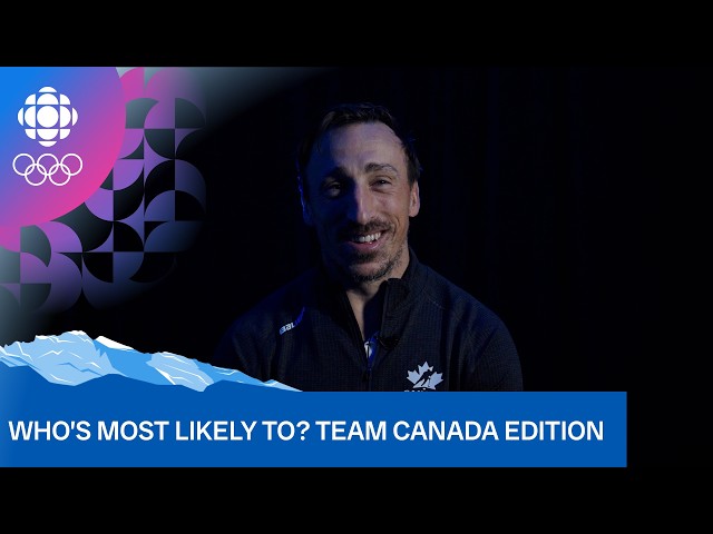Who's most likely to ... with Canada's men's Olympic hockey team