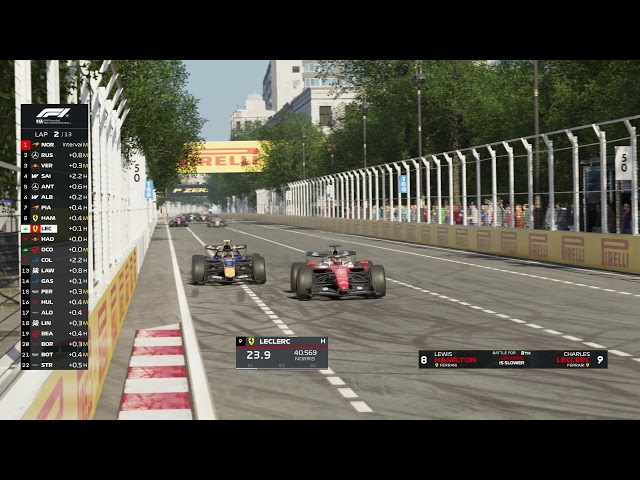 🏁 Gara in diretta F1 26 Game | GP Azerbaigian 2026 🇦🇿 Baku | Leclerc vs Russell #AzerbaijanGP