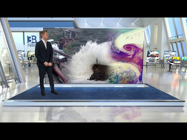 Virtual Set 3D for weather forecast - 3bmeteo with TRICASTER