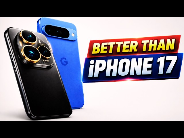 TOP 10 PHONES BETTER THAN IPHONE 17 — EXTREME Flagship Alternatives 2026!