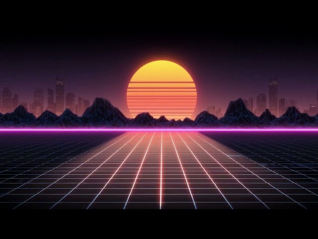 12 Hours PERFECT 4K 60FPS Loop 003 synthwave outrun seamless loop 4k