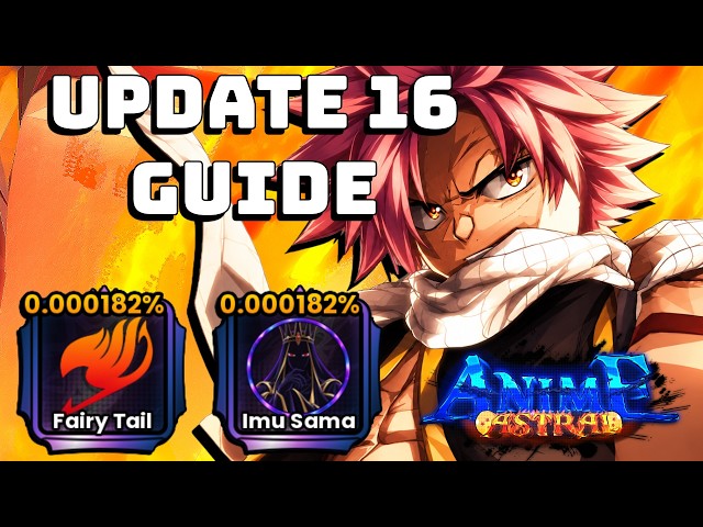 Anime Astral Simulator Update 16 Guide!! GUILDS ARE HERE!!! New Systems & CODES!! (Roblox)