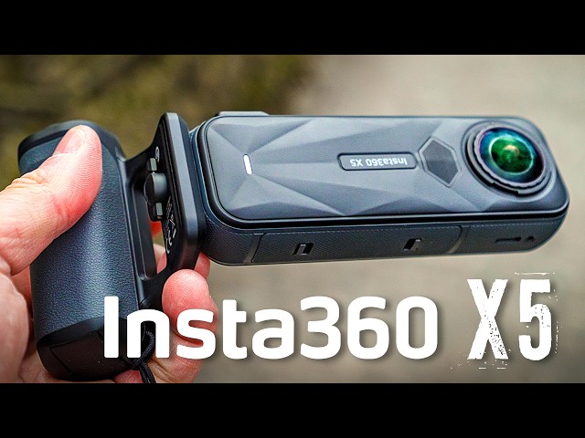 Worlds first 360 Photography Camera | Insta360 X5 with Photography Grip