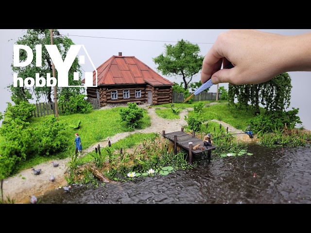 Miniature Summer Village: All the Steps to Create / DIY