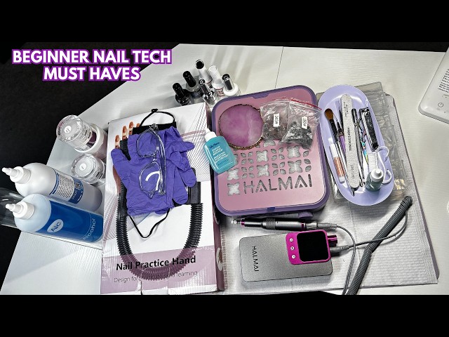 Beginner Nail Tech Must Haves | Everything You Need to Start Doing Acrylic Nails