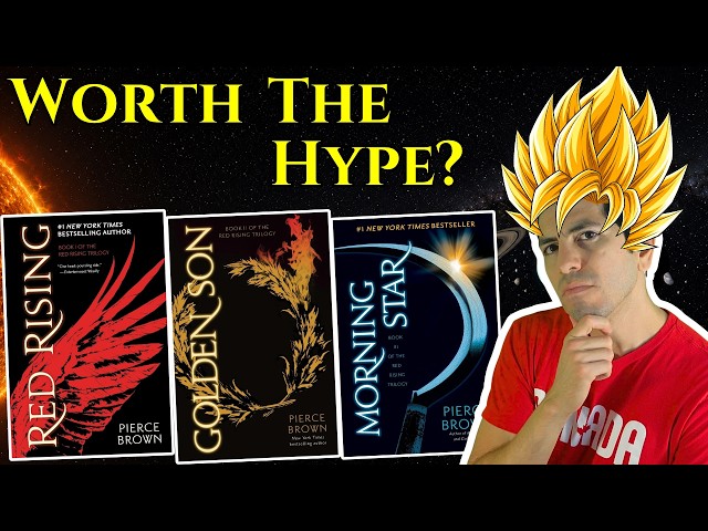 I Read the ENTIRE Red Rising Trilogy for the First Time! Spoiler Vlog