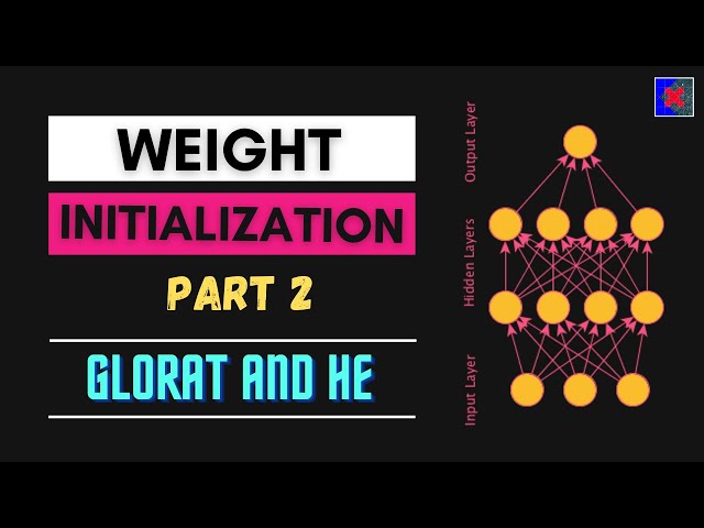 Xavier/Glorot and He Weight Initialization in Deep Learning