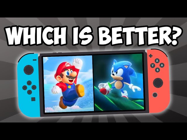 Super Mario Wonder vs. Sonic Superstars