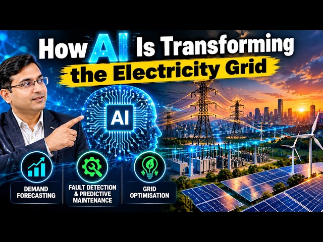How does artificial intelligence forecast electricity demand in modern power grids?