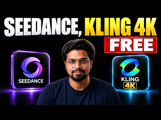 Seedance, Kling & MiniMax — FREE 4K AI Videos! 🤯