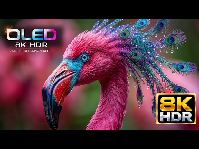 The Most Colorful Creatures on Earth in 8K HDR | Dolby Vision Nature Demo (4K/8K TV)