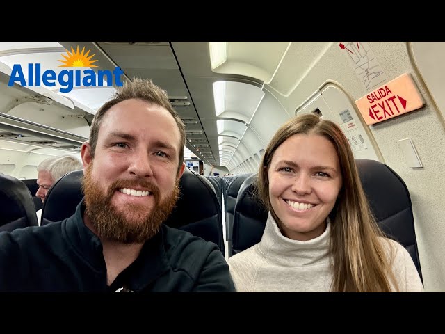 Our Allegiant Flight: Sanford to Omaha | Full Flight Experience