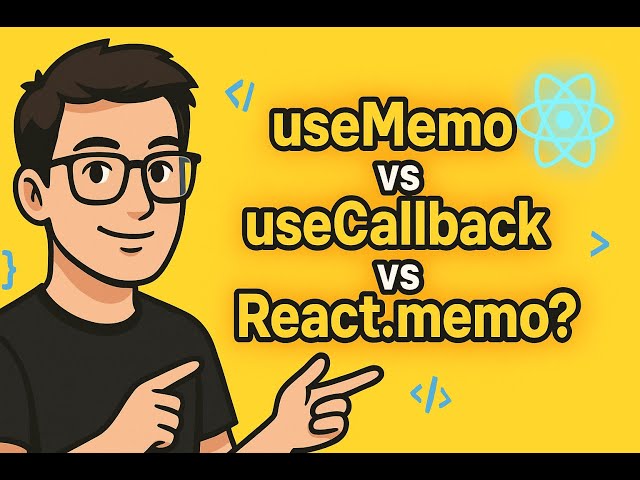 React Hooks #3: useMemo, useCallback & React.memo Explained (Beginner Friendly)