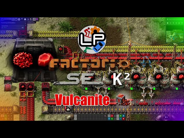 Vulcanite options - Flavours of Factorio - Laurence Plays