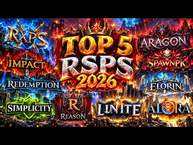TOP 5 RUNESCAPE PRIVATE SERVERS 2026