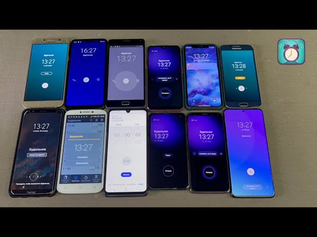 Alarm Clocks Mobile Madness Alcatel & Black Fox & Samsung Galaxy S Series