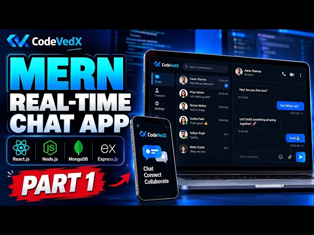 MERN Real-Time Chat App 🚀 Part 1 | Backend, Database & Signup