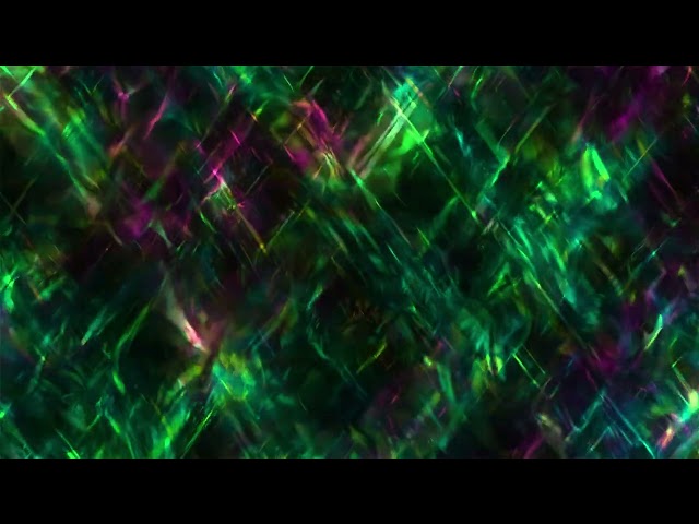 Emerald Dreams 12 Hour 4K VJ Loop Green Animated Background