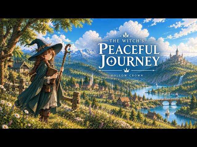 The Witch’s Peaceful Journey | Medieval Fantasy Music for Focus and Relax
