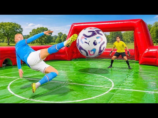 ПРЕМЬЕР-ЛИГА: ФУТБОЛЬНЫЙ МАТЧ 2 на 2 SLIP N SLIDE!!
