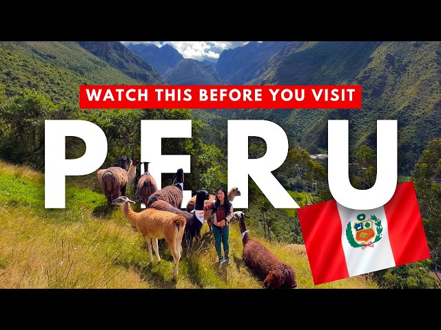 PERU TIPS FOR FIRST TIMERS | 40+ Must Knows, Scams to Avoid & What NOT to Do!