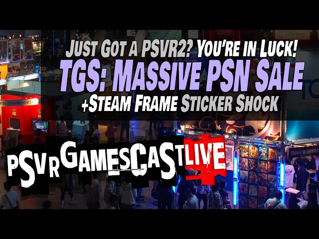 Massive Sale on Essential PSVR2 Games (skip the new headset, buy more games!) | PSVR2 GAMESCAST LIVE