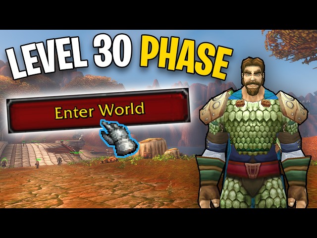 Wow Forever Beta: LEVEL 30 PHASE IS HERE! LETS GO