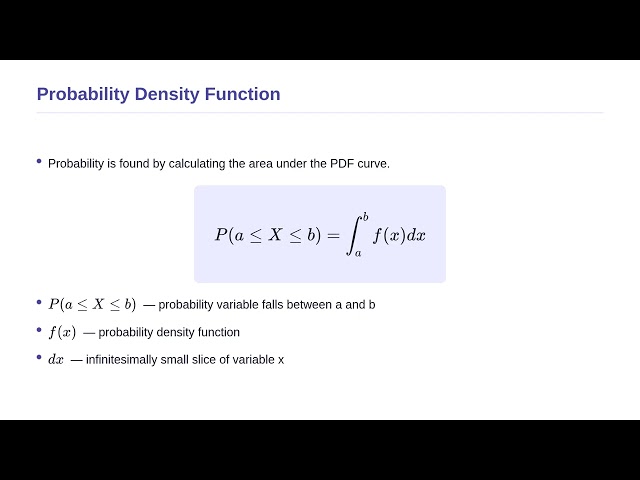 Statistical Analysis in Physics - Probability Distributions