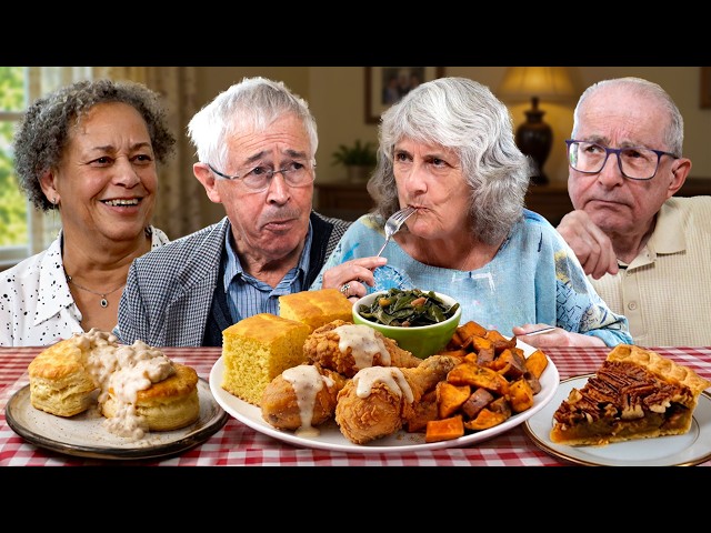 British Boomers try Southern Fried Chicken for the first time!