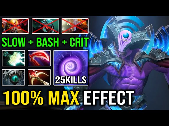 100% MAX EFFECT VOID Slow + Crit + Electric + Bash Overpower DPS Level 30 Vs Pro Juggernaut Dota 2
