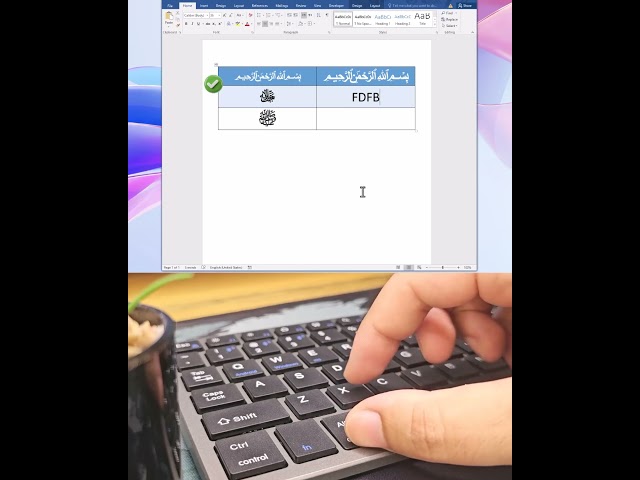 Microsoft Word Shortcuts For Arabic Typing #pc #shortcuts #smartgraphic #education #tutorial