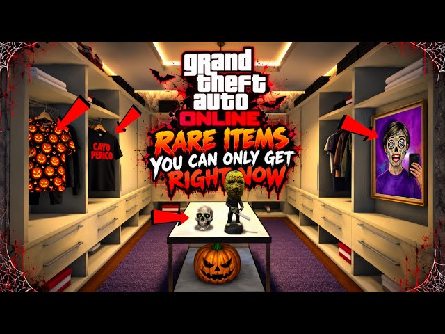 GTA Online Halloween 2026 – ALL SECRET & RARE Items You Can Unlock RIGHT NOW! 