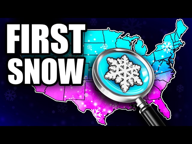 Here's When You'll See Snow This Year...