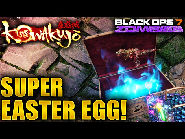 Kowakujo SUPER Easter Egg Guide (Toy Z-REX) Black Ops 7 Zombies Super EE Tutorial