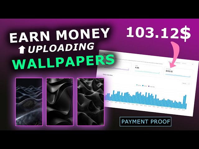 Upload AI wallpapers to zedge and earn money