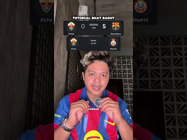 Tutorial for clowns #viscabarca #soccer #football #realmadrid