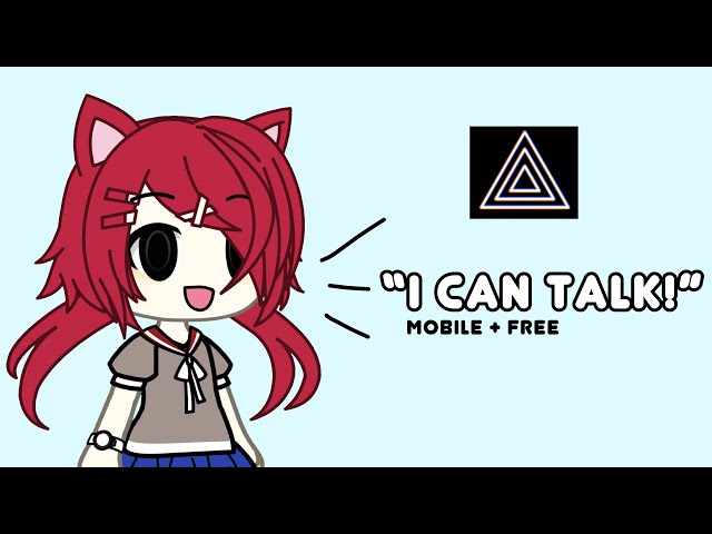 How to make a gacha (or draw a) PNG tuber that syncs to ur voice on mobile for free!