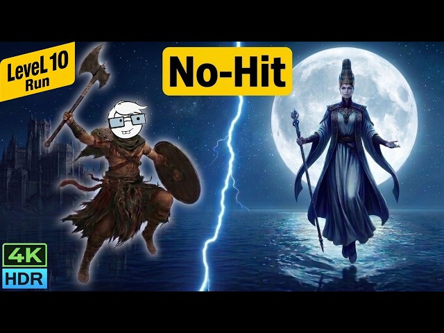 RENNALA No-Hit & Cutscene | Level 10 Run [4K HDR]