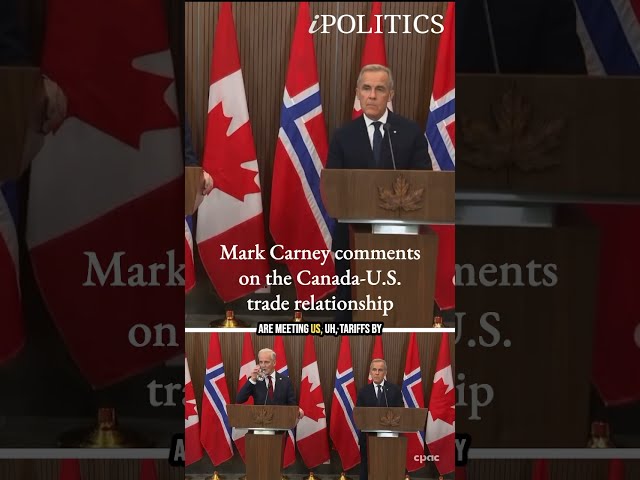Mark Carney on the Canada-U.S. trade relationship