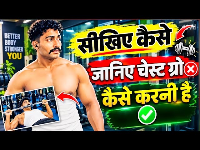 ​Grow Bigger Chest Fast! 💯🔥 Gym Routine For Massive Gains 💪